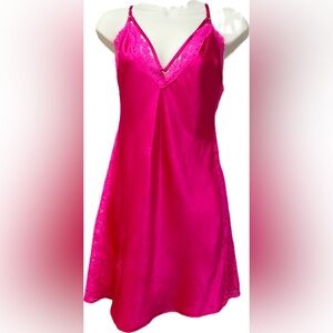 Victoria's Secret Fuchsia Chemise